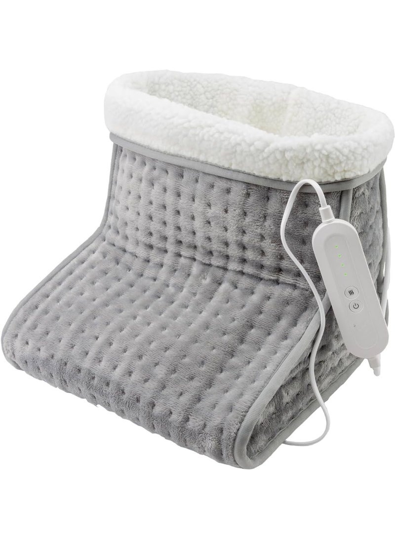 دفاية قدم كهربائية بدرجات حرارة متعددة – وسادة تدفئة ناعمة ومريحة للاستخدام اليومي - Image 1