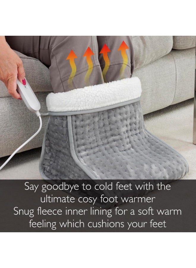 دفاية قدم كهربائية بدرجات حرارة متعددة – وسادة تدفئة ناعمة ومريحة للاستخدام اليومي - Image 2