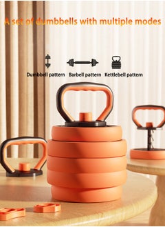 Viden 15KG Kettlebell Dumbbell Barbell Set 4 Modes Body Shaping Exercise Enhance Physical Fitness Increase Muscle Strength Men And Women Free Combination Of Weights  - Image 3