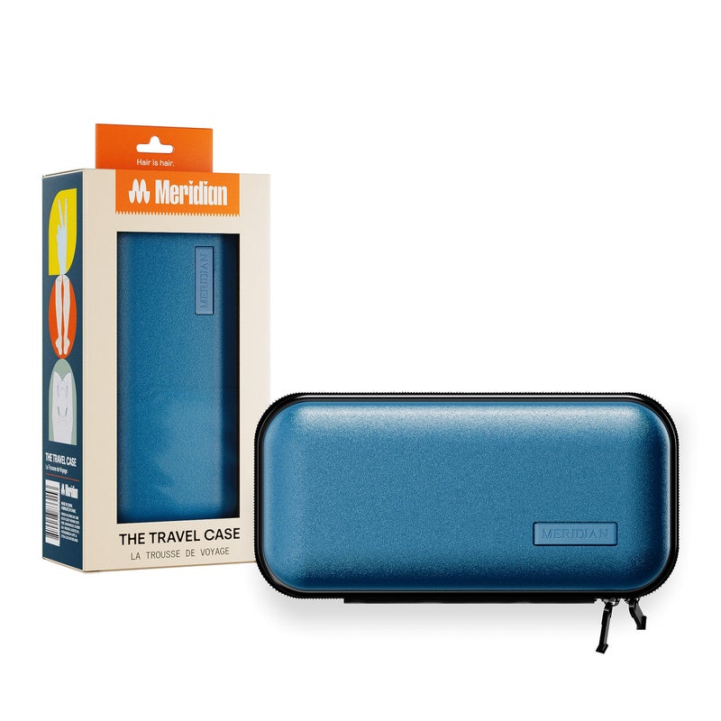 MERIDIAN Hard Case Groin Trimmer Case for Men and Women Ocean Blue Hard Travel Storage Trimmers and Accessories - Image 1