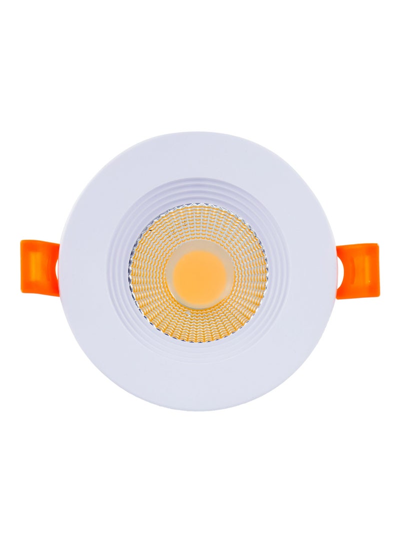 GEEPAS Geepas 7 W Energy Saving LED Downlight GESL55110, 560 Lumens and 3000 K Color Temperature, Energy Efficient LED Light with 30000 Hours Lifetime, Ceiling Light Perfect for Home and Office Use  - Image 1
