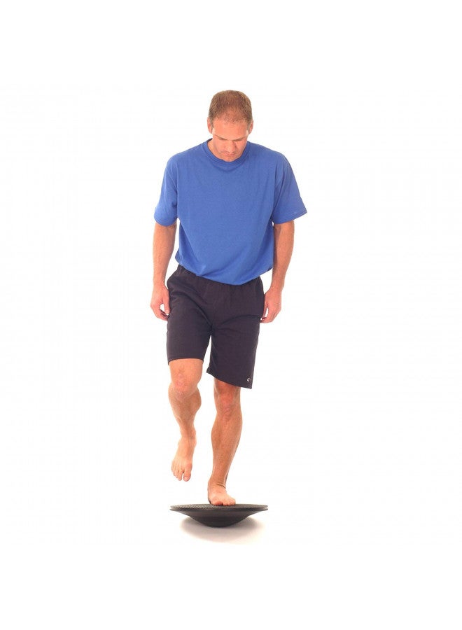 THERABAND Wobble Board Stability and Balance Trainer, Round Balance Board for Physical Therapy, Core Strengthening, Injury Rehabilitation, Agility Improvement, Coordination Exercise, & Surf Training - Image 3