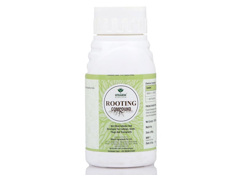 Utkarsh Rooting Compound - Roots Initiator, Promoter and Developer for Plants Cuttings, Seeds, Plugs and Transplants | (250 ml; Pack of 1) - Image 1