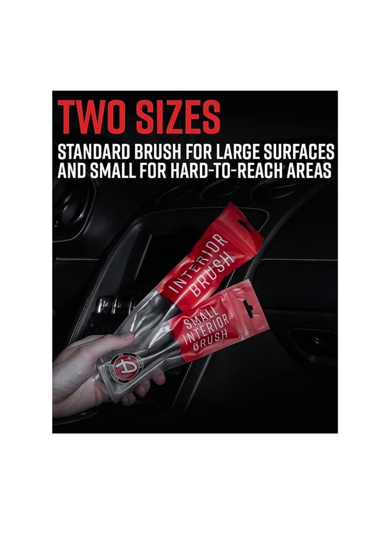 Adam's Polishes - Adam's Interior Brush (Small) - Super Soft Synthetic Bristles Gently Removes Dust and Dirt | Compact Design Easily Stores in Your Glove Box, Middle Console, or Side Panel. - Image 1