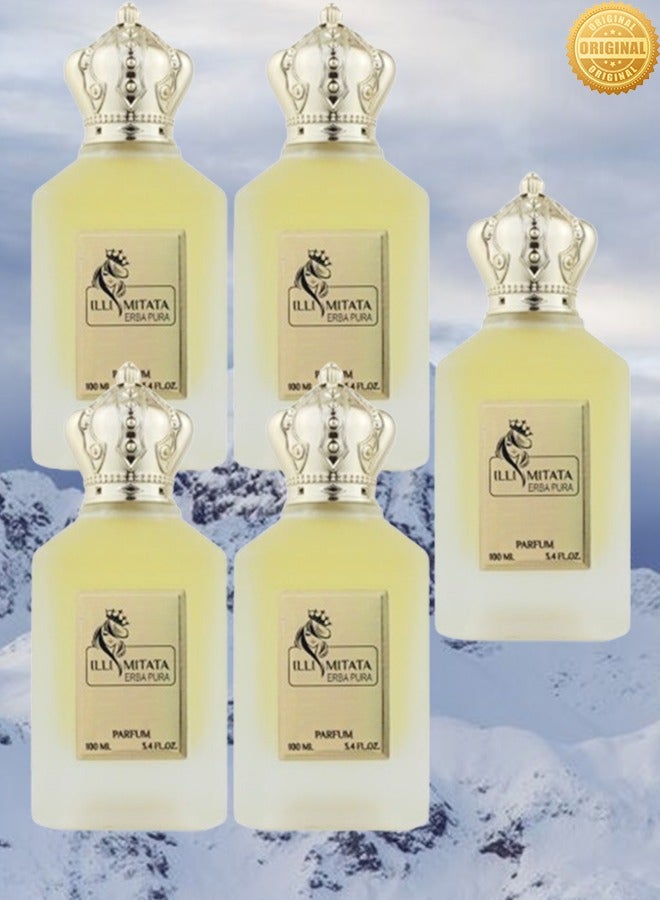 BL 5 Pieces Illimitata Erba Pura Parfum EDP 100ML - Image 1