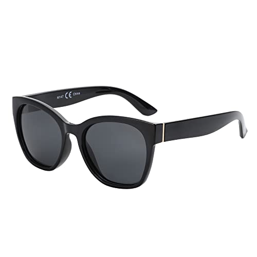 ZENOTTIC Oversized Cat Eye Sunglasses for Women Polarized Sun Glasses UV400 Protection Retro Shades Designer Style - Image 1