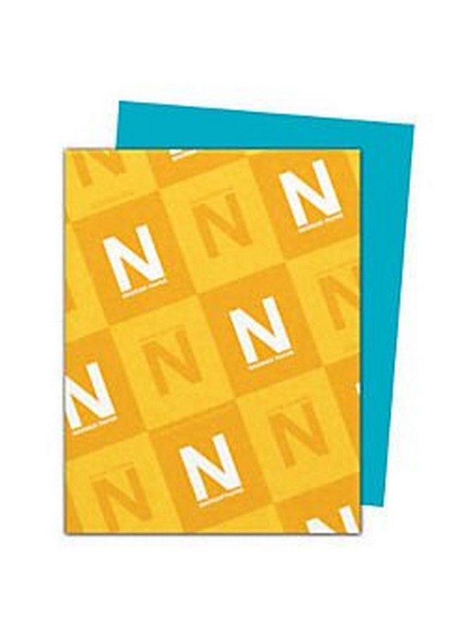 Neenah Astrobrights Color Paper 8.5” X 11” 24 Lb 89 Gsm Terrestrial Teal 500 Sheets (21849) (21849) - Image 2