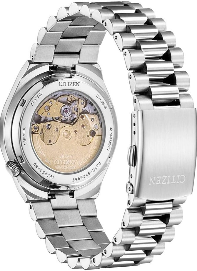 Citizen watch - Citizen Tsuyosa Automatic Sky-Blue Dial and Stainless Steel Bracelet Watch 40mm NJ0151-88M - Image 1