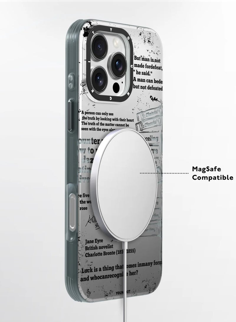 يونج كيت YOUNGKIT حافظة شعر كلاسيكية لهاتف آيفون 16 برو - Image 5