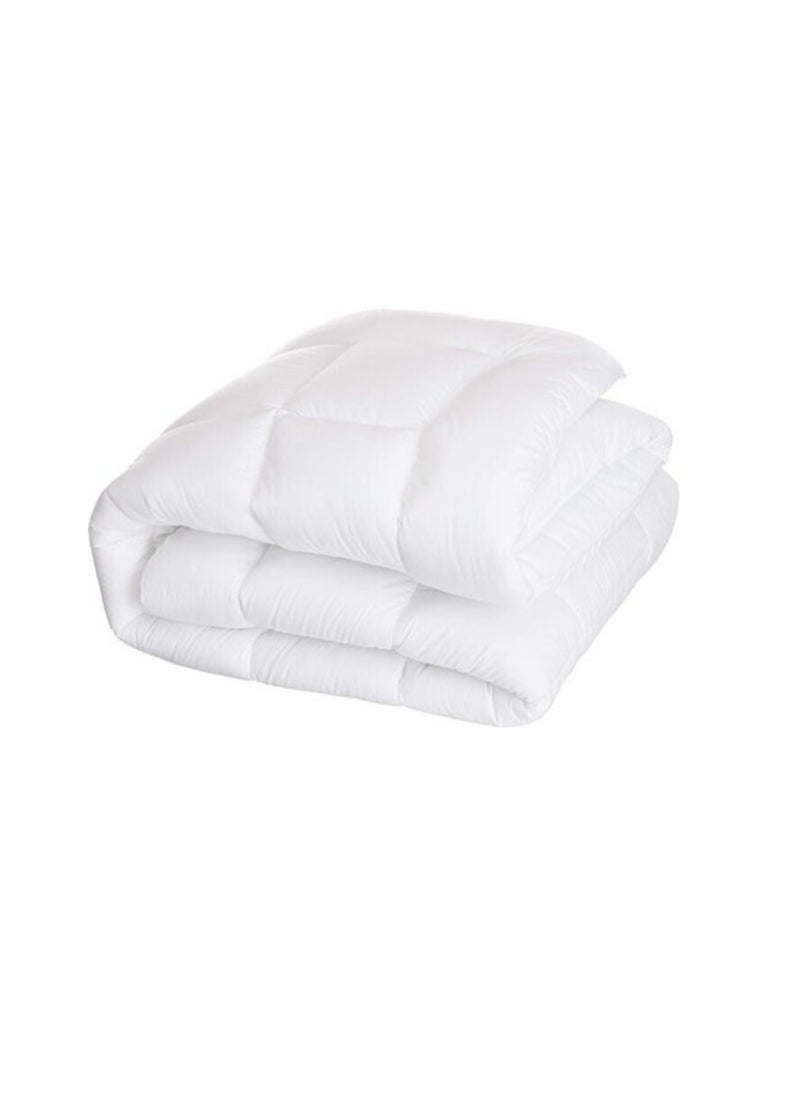 DEEP SLEEP Every Night - Deep Sleep Down-Alternative Mattress Topper Pad - Fiber White Soft Fluffy (Single Size - W 90 X L 200 Cm) - Image 1