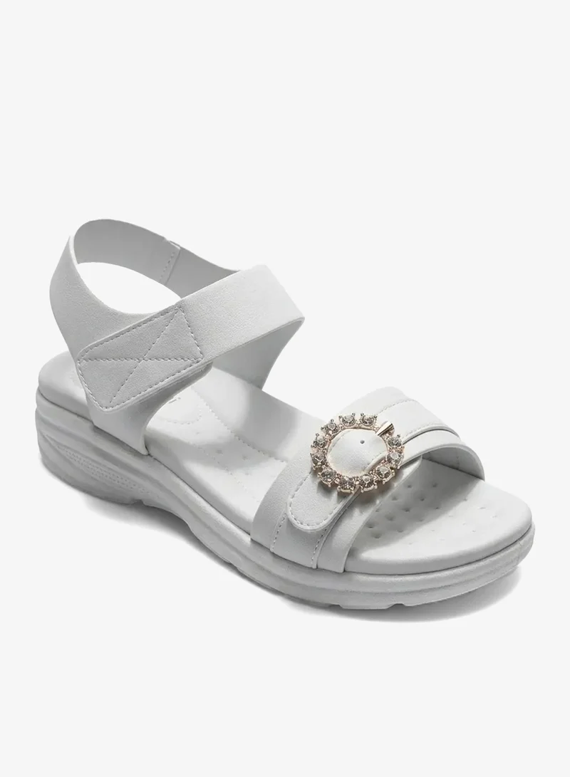 جيومني صنادل نسائية مع حزام ظهر – مريح، أنيق وآمن