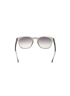 GUESS Men's UV Protection Round Shape Sunglasses - GU00083-H93P54 - Lens Size: 54 Mm - Shiny Light Green  - Image 5