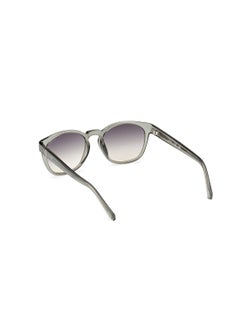 GUESS Men's UV Protection Round Shape Sunglasses - GU00083-H93P54 - Lens Size: 54 Mm - Shiny Light Green  - Image 4