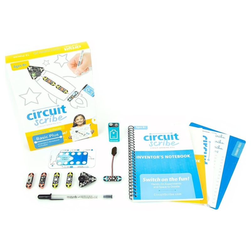 Electroninks Writeables Circuit Scribe Basic Kit Book