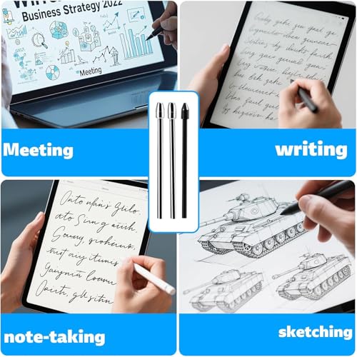 Indusoire 8 Pcs S Pen Nibs for Galaxy Tab S10+/S10 Ultra/S9/S9Fe+/S9 Ultra/S8/S8+/S8 Ultra/S7/S7 FE/S6/S6 Lite/S22/S23/S24 Ultra (2+6 Pcs Set),Assorted - Image 5