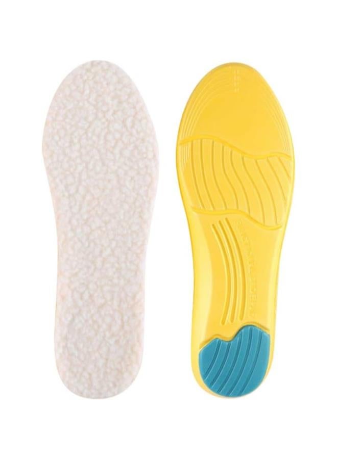 Winter Warm Insoles Sports Fleece Inserts Cuttable Furry Soft Shoe Insoles for Women Men Shoes Boots Wellies Slippers (35-40)  - Image 2