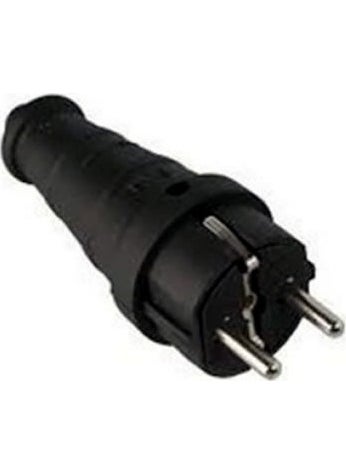 First Master Firstmaster Single Phase Rubber Male Plug 1X16A 250V 