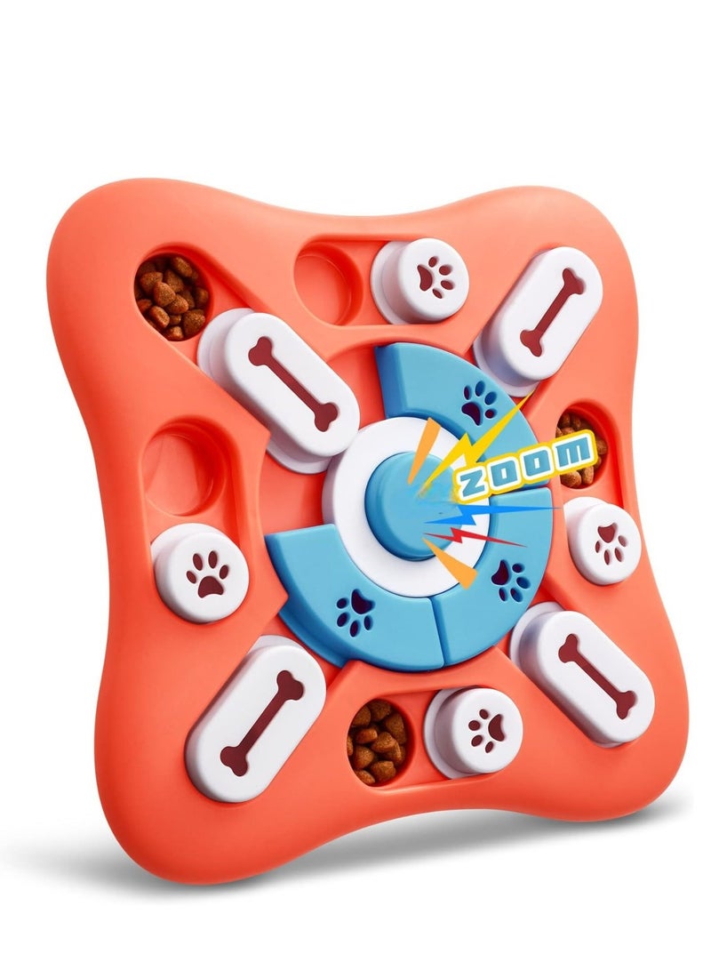 Dog Puzzle Toys for IQ Training & Mental Enrichment, Interactive Dog Toys for Large Medium Small Dogs，Dog Treat Puzzle Dispensing Slow Feeder with Squeaky Design for Training & Fun Feeding - Image 1