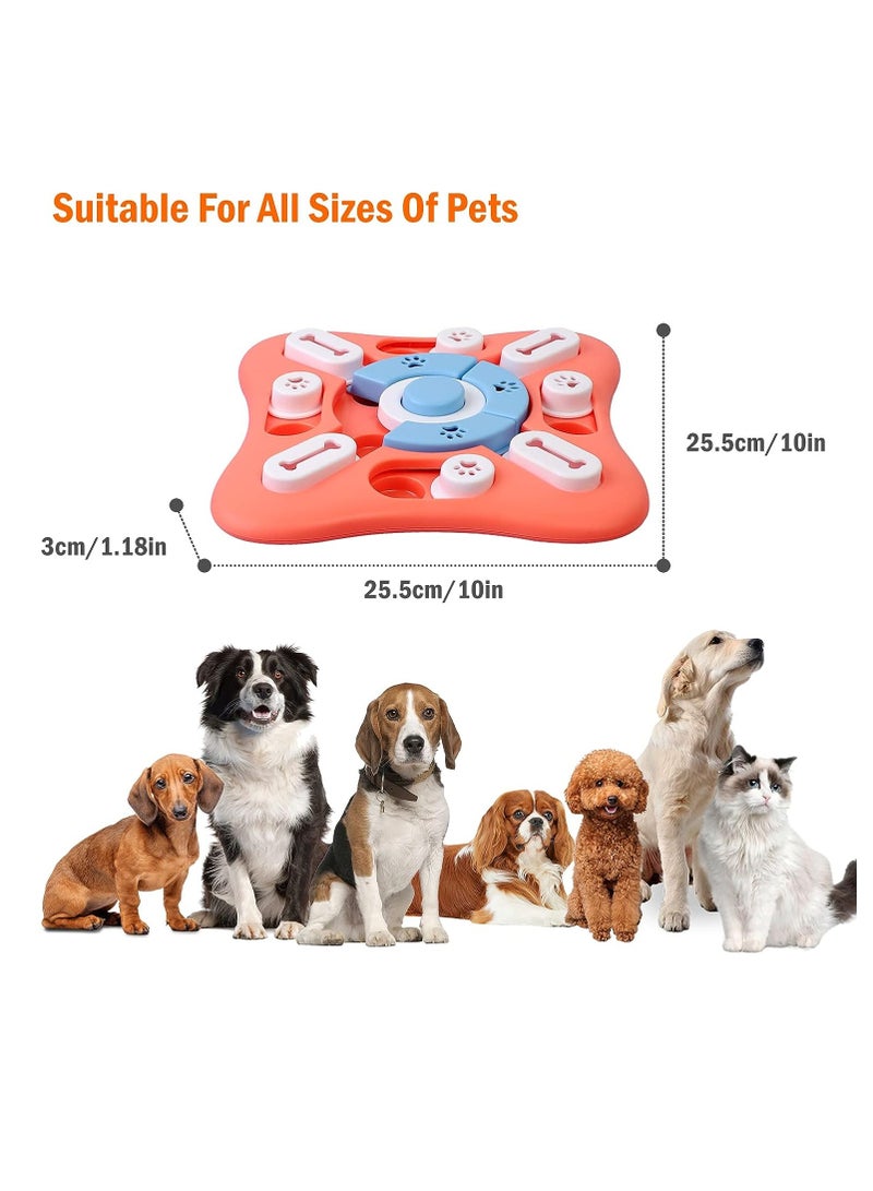 Dog Puzzle Toys for IQ Training & Mental Enrichment, Interactive Dog Toys for Large Medium Small Dogs，Dog Treat Puzzle Dispensing Slow Feeder with Squeaky Design for Training & Fun Feeding - Image 5