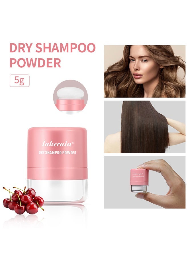 lakerain Dry Shampoo Powder - Dry Shampoo Control Hair Oil Refresh Hair Fragrance and Volumizes Hair Volumizing Dry Shampoo Powder for Fluffy Hair Easy to Use Shampoo Cherry Fruit #02 - Image 1