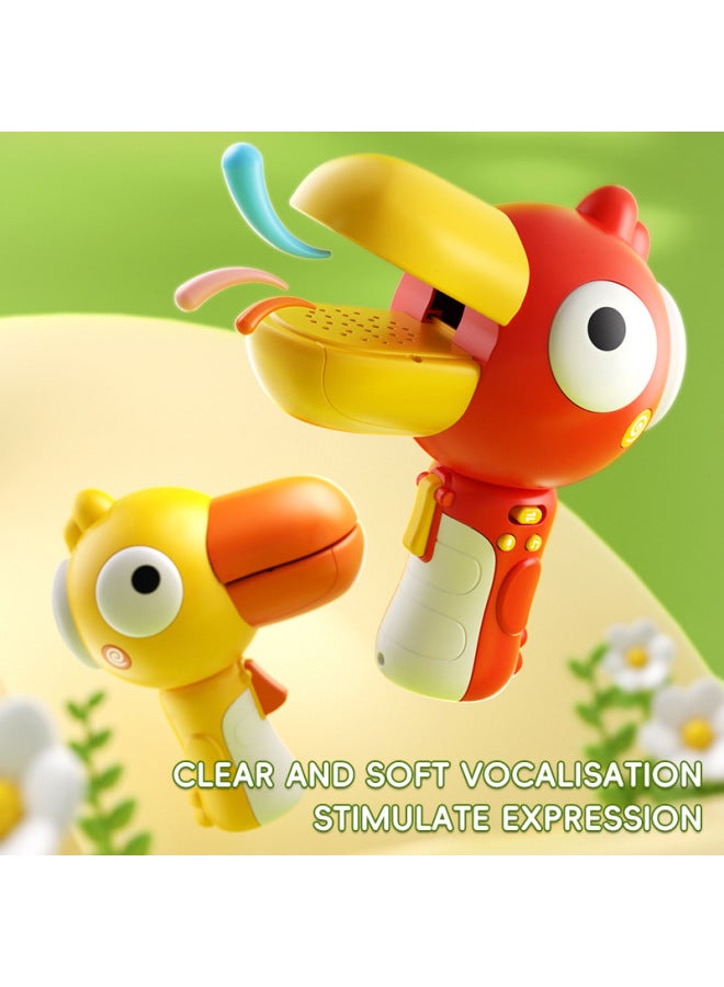Special For Talking Peco Peco Loudspeaker Recording Voice Changer Baby Learning To Talk Voice Changer Big Horn Toy-Color:Big-billed Bird (yellow) [color Box]  - Image 4