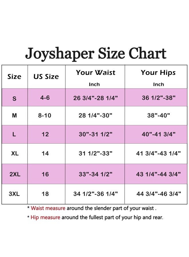 JOYSHAPER High Waist Shapewear Thong for Women Tummy Control Underwear Body Shaper Thong Waist Cincher Girdle Panties, Black-new, S - Image 4