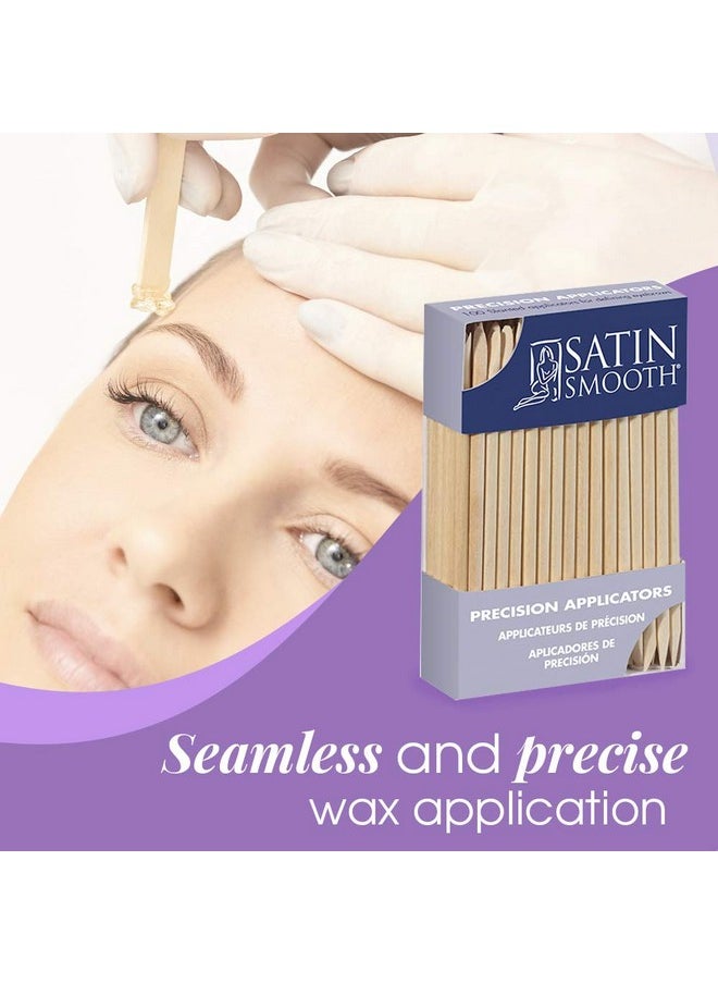 Satin Smooth Precision Applicators 100 Ct X 2 Packs  - Image 2