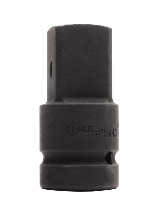 Genius Tools 841012 1" Dr. Impact Adapter 1" F x 1-1/2" - Image 1