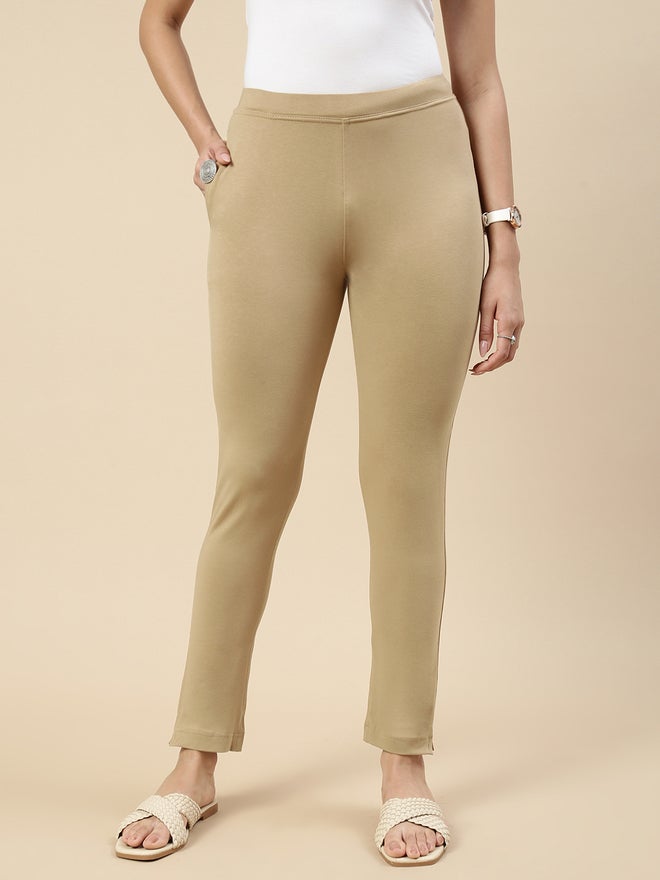 De Moza De Moza Women Knit Cotton Kurti Pant - Image 2