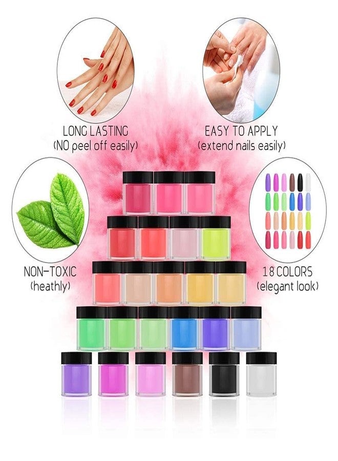 Bolt Bee Acrylic Nail Powder Set With 12 Colors | Multicolor Nail Art Powder for Acrylic Extension | 3D Manicure Design DIY Kit for Women & Girls | Long-Lasting,Easy-to-Use Nail Decoration Set (120g) - Image 5