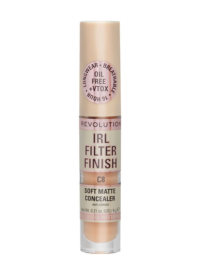REVOLUTION Makeup Revolution IRL Filter Finish Concealer C8  - Image 2