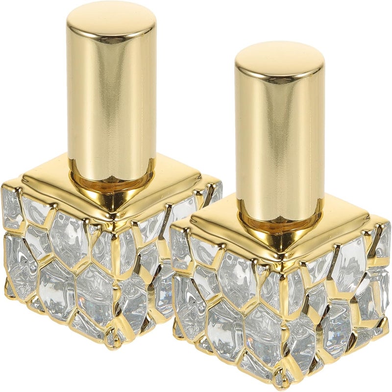 2pcs 10ml Mini Refillable Perfume Spray Bottles Portable Glass Empty Spray Bottles Travel Fragrance Atomizer for Women - Image 1