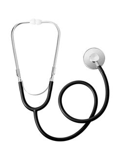 KIIUMI Basic Medical Stethoscope Professional Single Stethoscope， Portable Medical Single Head Stethoscope，Black Tube，HM-110  - Image 1