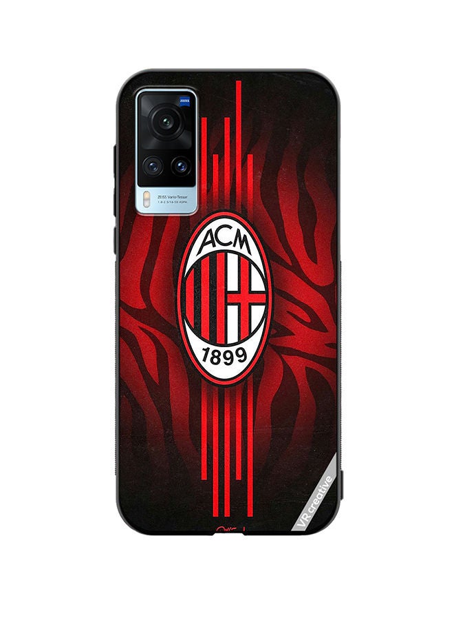 VR CREATIVE Protective Case Cover For Vivo X60 Acm Logo Design Multicolour - Image 1