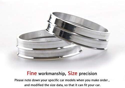 DCVAMOUS Alloy Aluminum Hub Centric Rings Set of 4 - Image 5