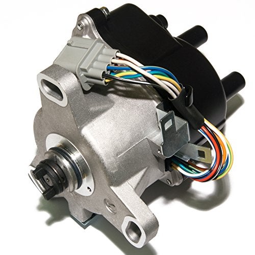 MAS Ignition Distributor w/Cap & Rotor TD-63U TD63U compatible with HONDA CIVIC ACURA EL 1.5L 1.6L SOHC ACCORD 2.3L TD-73U TD-91U - Image 1