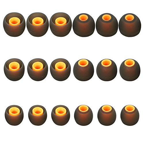 brandless Earbud Tips Earbuds Replacement Tips Ear Tips Earbud Eartips Eargels 9 Pairs SML - Image 2