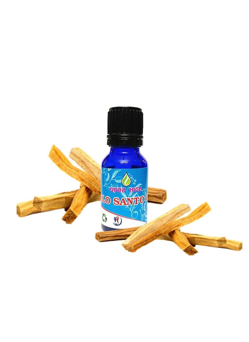 Good High Good High Palo Santo Oil 100 Pure Natural Organic Vegan and Undiluted Palo Santo Essential OilFor Personal Care Essential Oil By Good High 0507 oz 15 mL  - Image 1