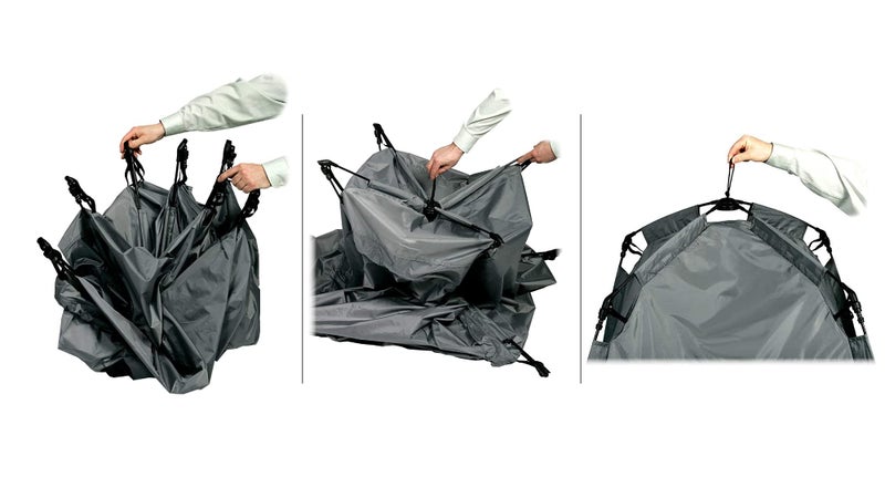 Cleanwaste Spacious Portable Privacy Tent for Outdoor Showers, Changing Room & Compatible for Cleanwaste Camping Toilet - Surfing, Beach, Hiking, Ice Fishing & More - 6 ½ Ft. Tall with 4”x4”of FloorSpace - Image 4