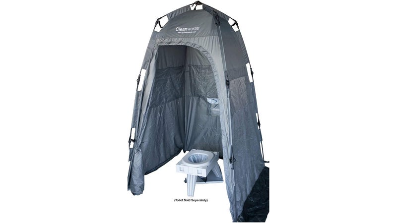 Cleanwaste Spacious Portable Privacy Tent for Outdoor Showers, Changing Room & Compatible for Cleanwaste Camping Toilet - Surfing, Beach, Hiking, Ice Fishing & More - 6 ½ Ft. Tall with 4”x4”of FloorSpace - Image 1