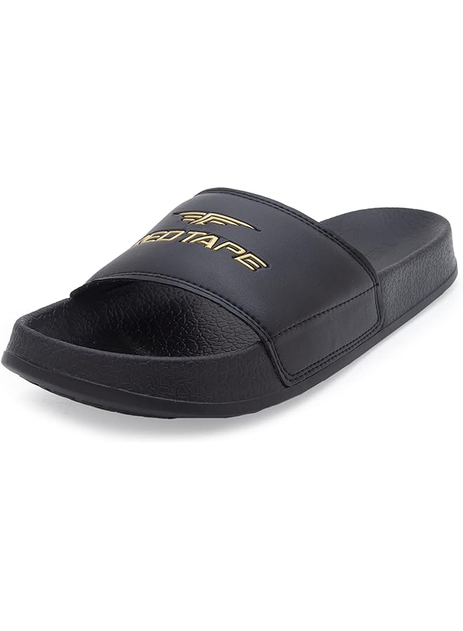 Red Tape Women's Black Sliders - Image 1