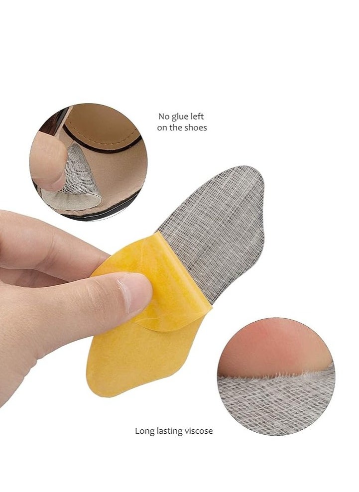 Heel Grips Liner Cushions Inserts for Heel Pads Snugs for Shoe Too Big Men Women, Filler Improved Shoe Fit and Comfort, Stop Heel Slip and Blister 4 Pairs/Apricot+Black