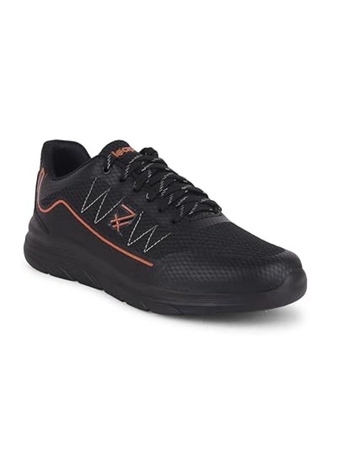 Liberty LEAP7X ZIGGY-1E Sports Shoes for Men with Mesh Upper | EVA Sole Lacing Running Shoes | Memory Foam Insole | Walking, Gym, Outdoor Wear | Quick-Wear Elastic Laces | Comfortable Footbed - Image 1