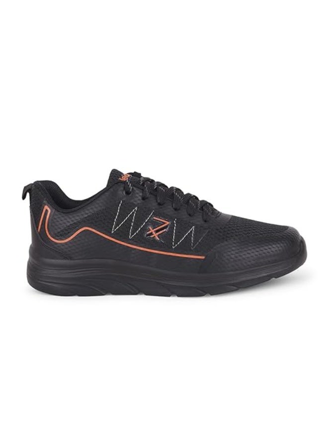 Liberty LEAP7X ZIGGY-1E Sports Shoes for Men with Mesh Upper | EVA Sole Lacing Running Shoes | Memory Foam Insole | Walking, Gym, Outdoor Wear | Quick-Wear Elastic Laces | Comfortable Footbed - Image 2