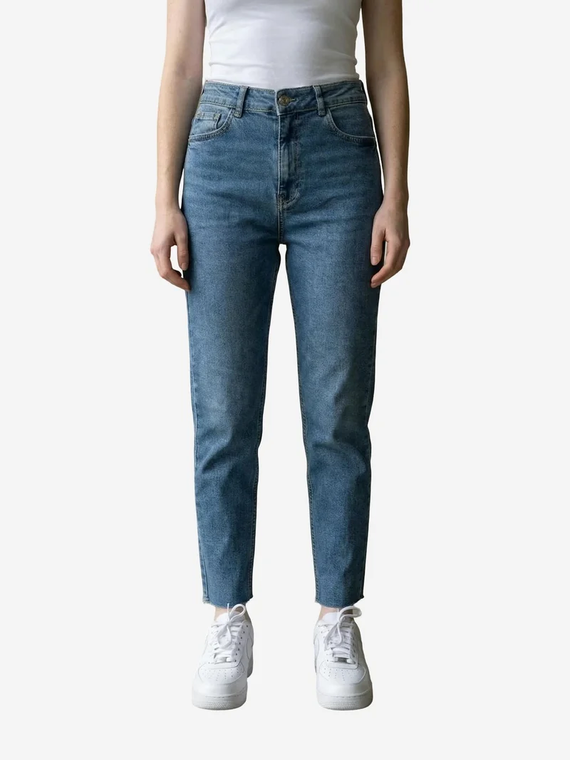 MY FASHION High Waist Skinny Leg Denim Pants