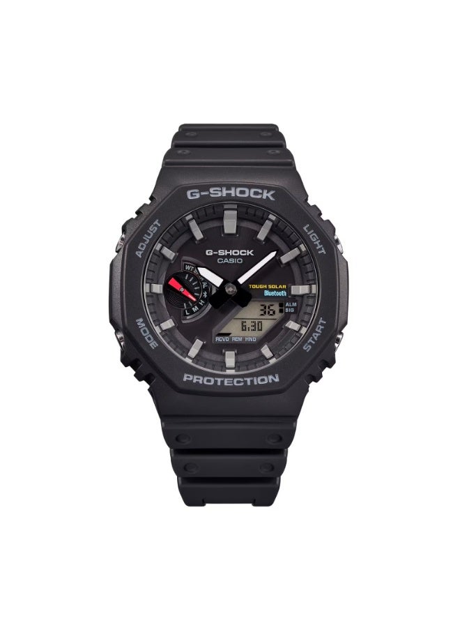 Casio G SHOCK GA B2100 1ADR Tough Solar Bluetooth Analog Digital Watch Carbon Core Guard 200m Water Resistant Black - Image 2