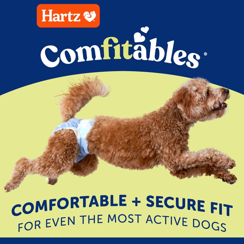 Hartz Disposable Dog Diapers, Size S 36 count, Comfortable & Secure Fit, Easy to Put On - Image 2