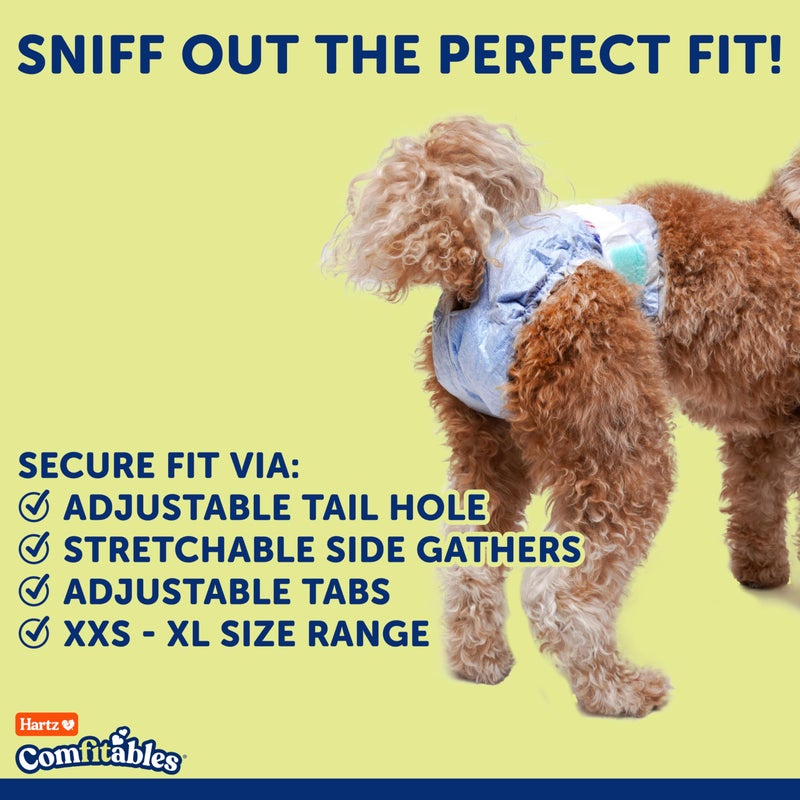 Hartz Disposable Dog Diapers, Size S 36 count, Comfortable & Secure Fit, Easy to Put On - Image 5