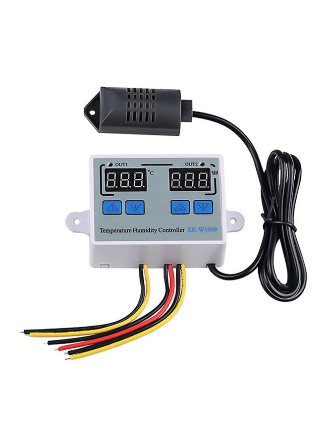 نيبمينينت جهاز تحكم رقمي مزدوج في درجة الحرارة والرطوبة متعدد الألوان - Image 1