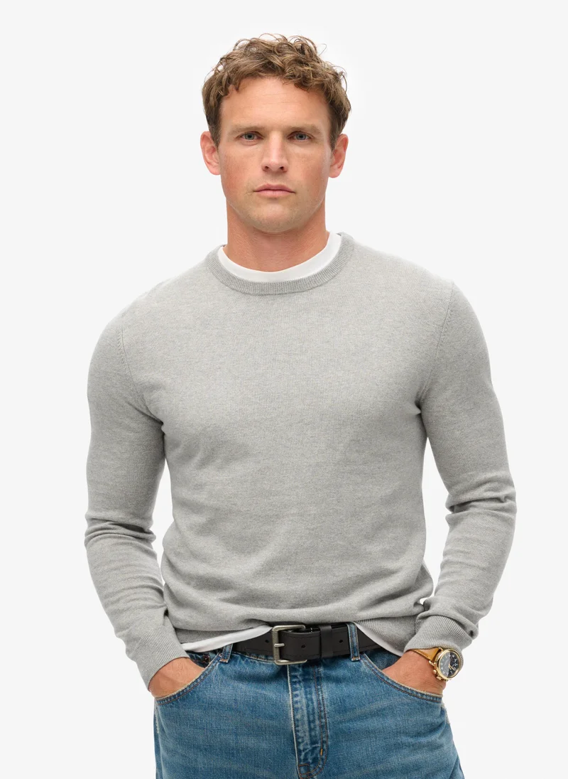 سوبر دراي Essential Cotton/Cash Jumper